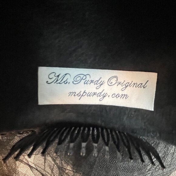 Ms. Purdy Orginal top hat fascinator - Picture 11 of 11